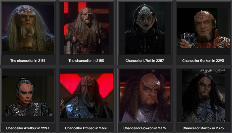 star trek klingon high council